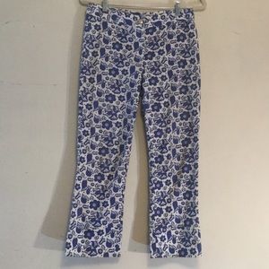 Ann Taylor Loft Fun Summer Capris Sz 6